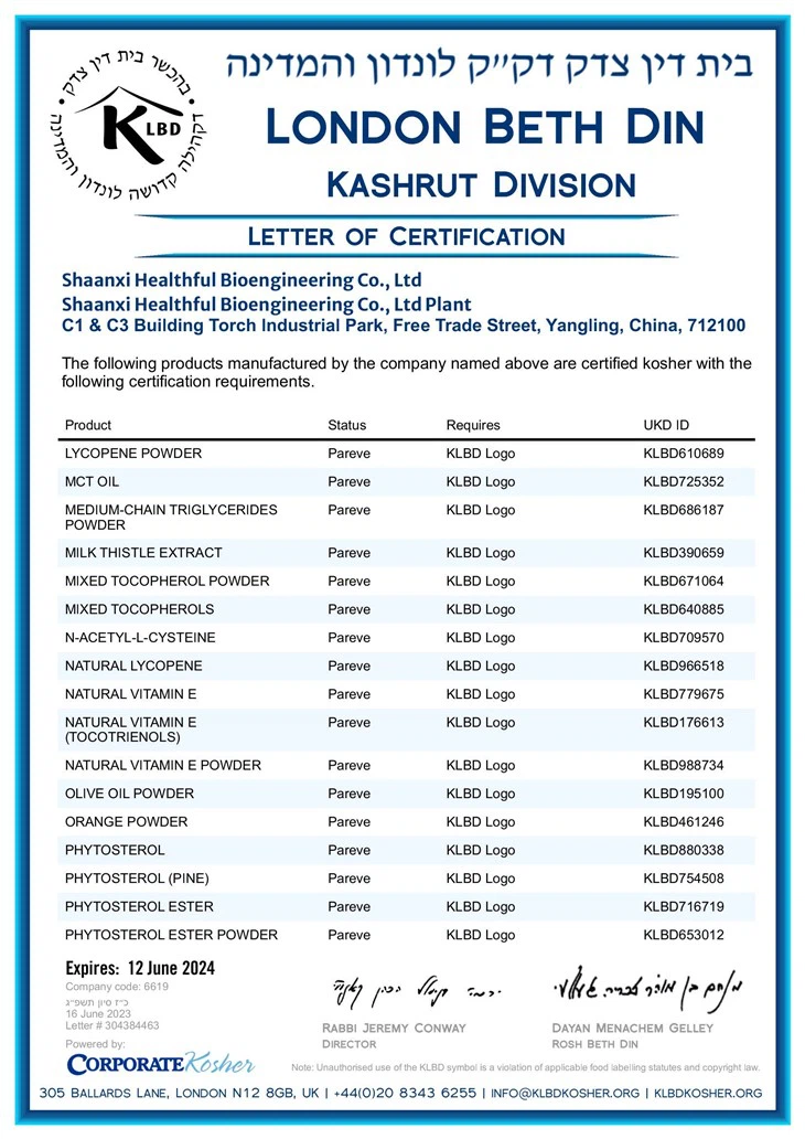 Mixed Tocopherols Concentrate Oil